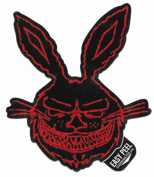 DANGER RABBIT V1 Sticker (Pack of 5)